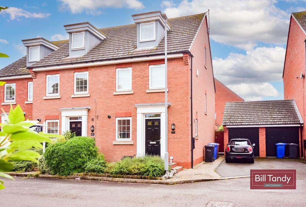 Mary Slater Road, Lichfield, WS13 3 bed end of terrace house for sale