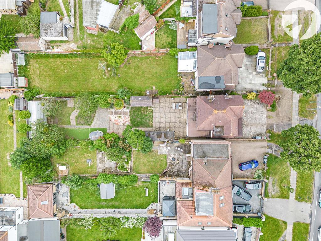Aerial Large Garden