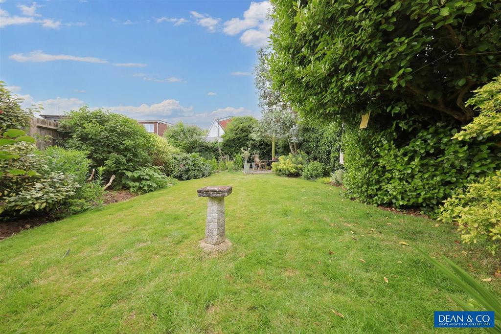 Rear garden