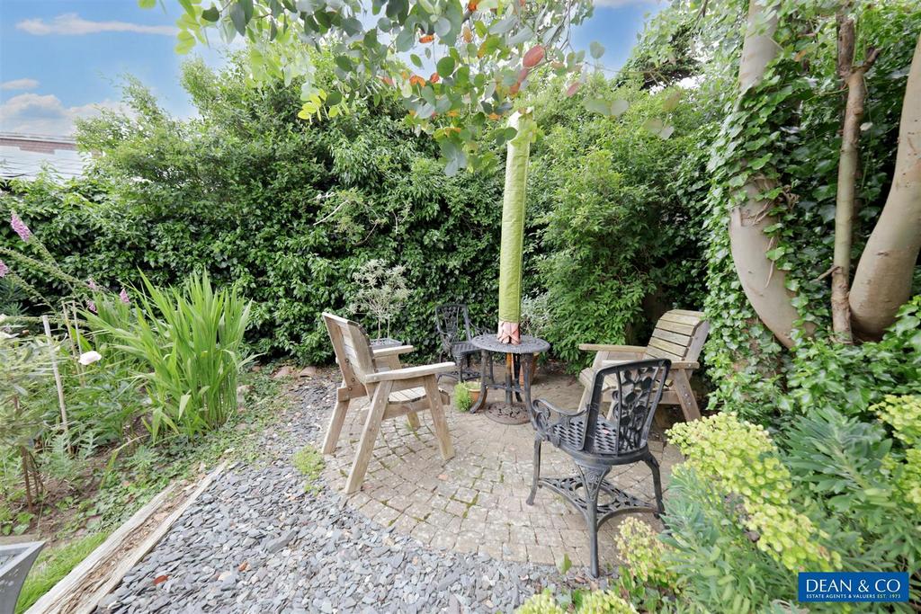 Rear garden