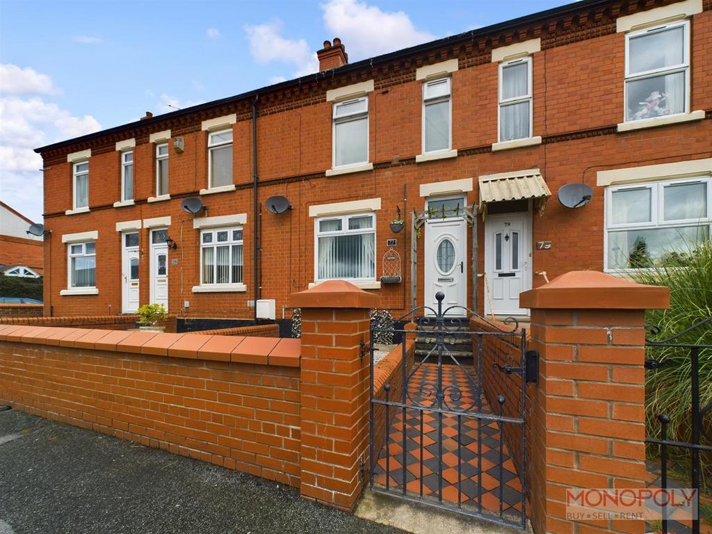 Benjamin Road, Wrexham 3 bed terraced house for sale - £150,000