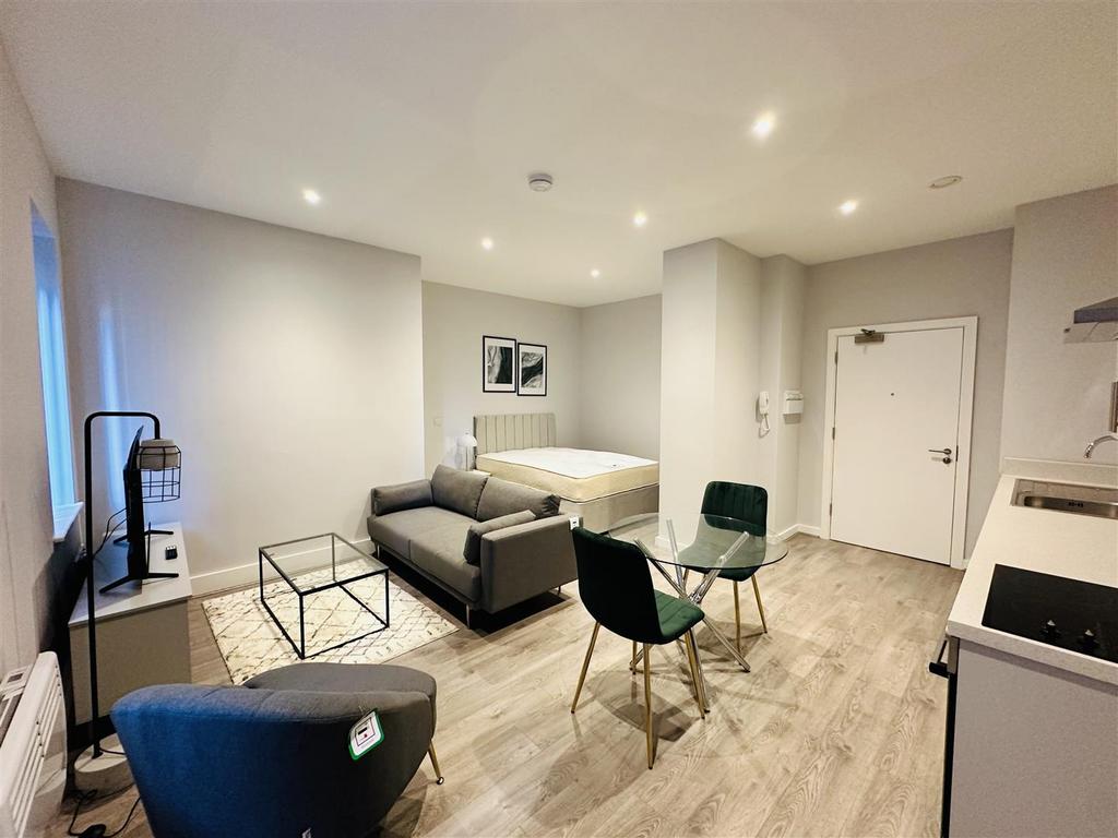 Open plan studio
