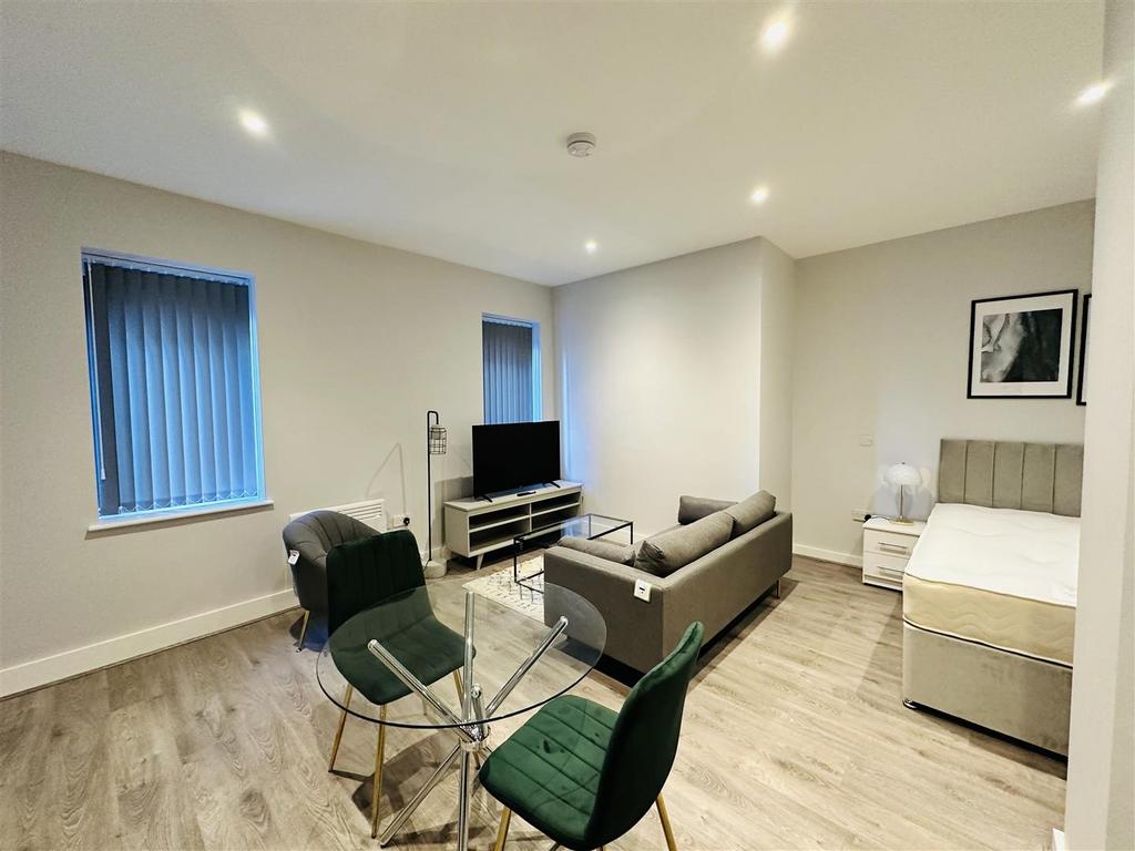 Open plan studio