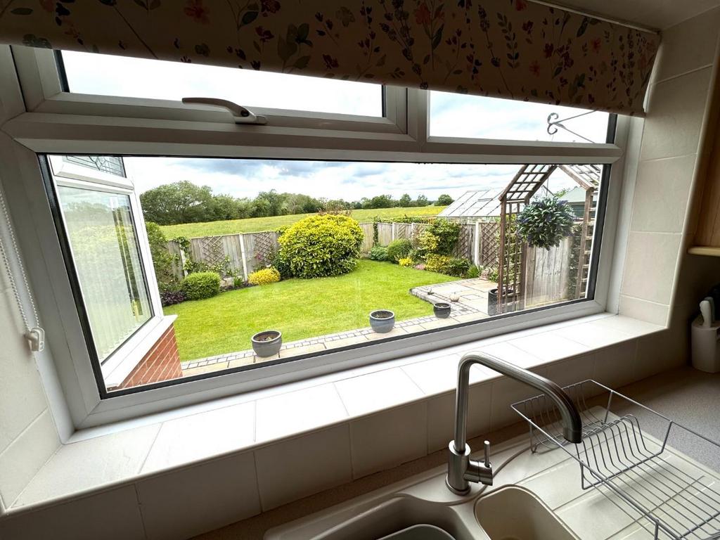 View from kitchen