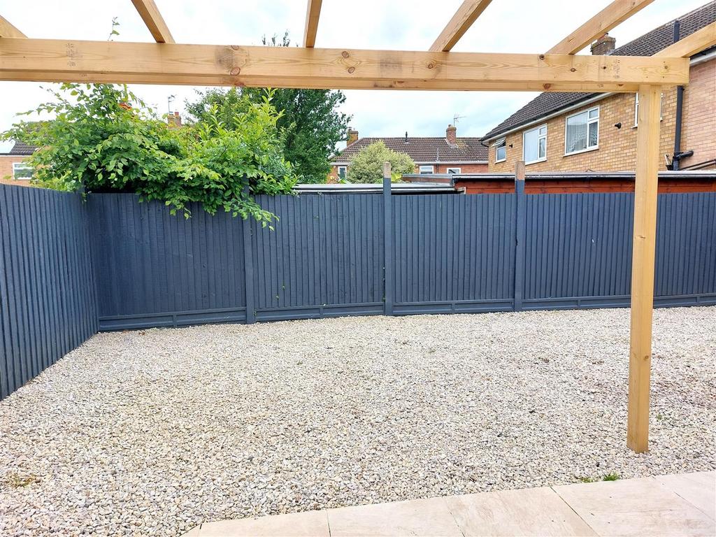 Rear garden