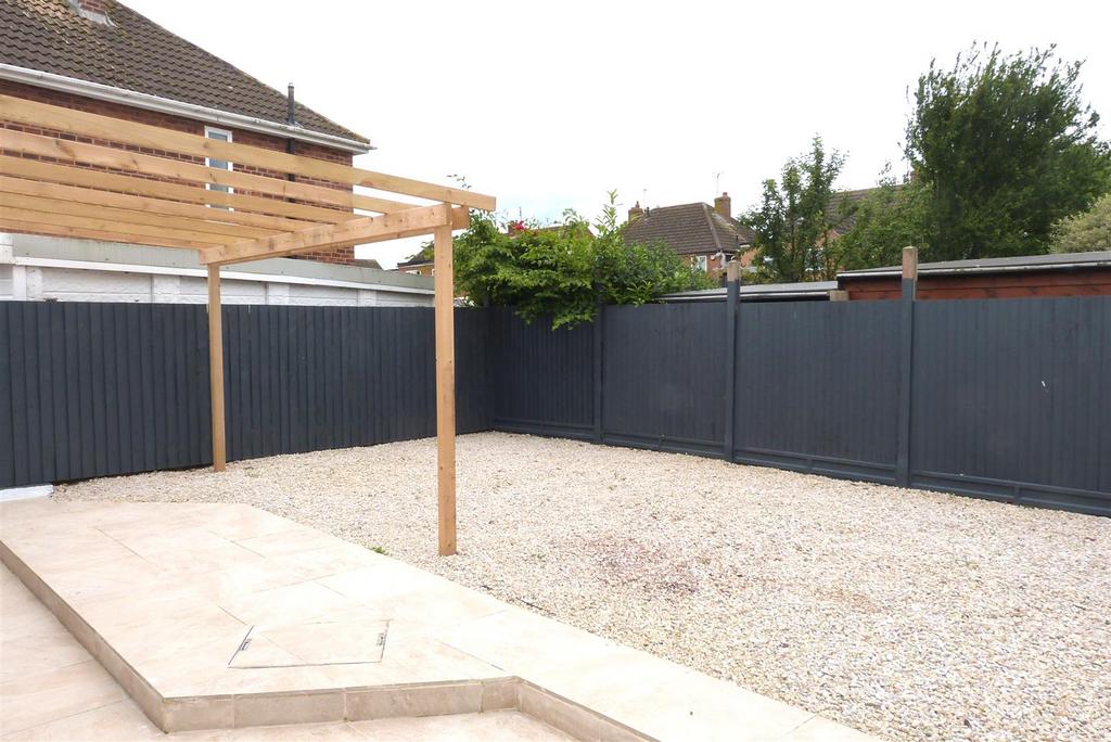 Rear garden