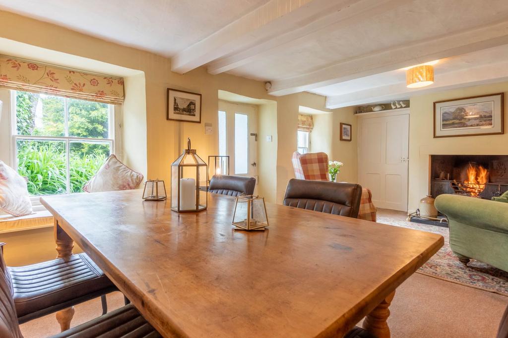 Dining room with snug area