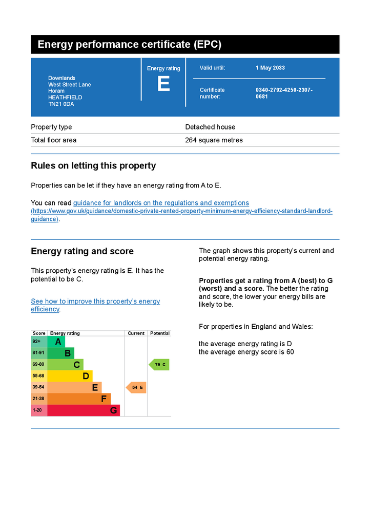 EPC Downlands, West