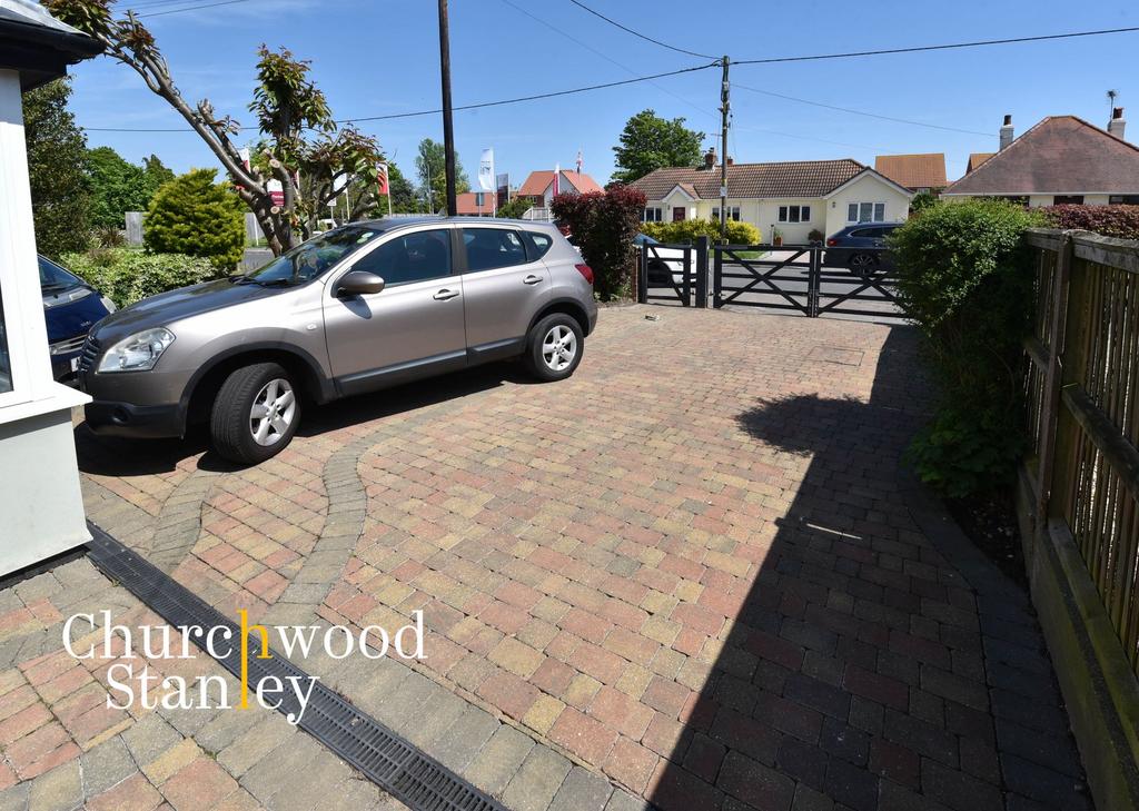 Block paved driveway