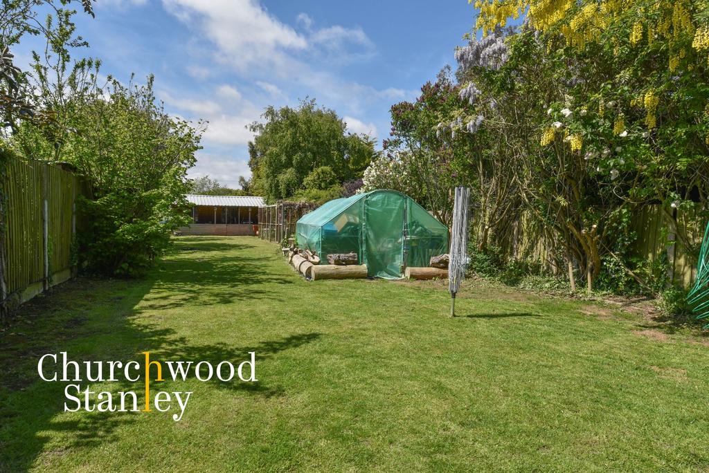 Garden and polytunnel