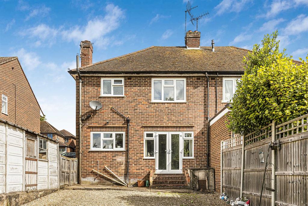 Rear of Property