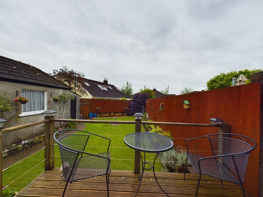 Decked Sitting Area