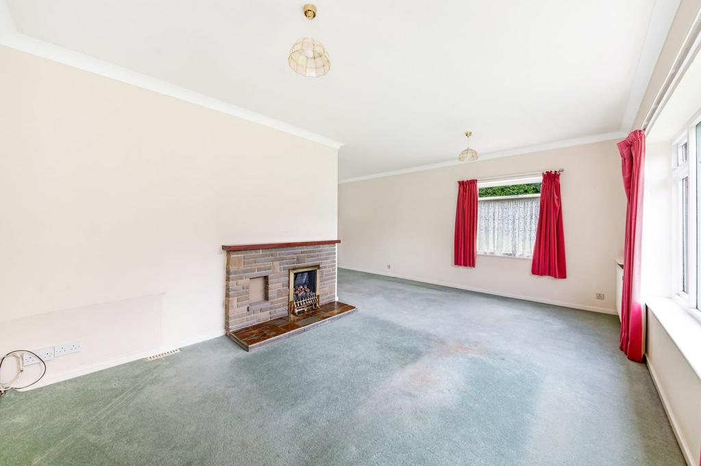 Open plan living dining room