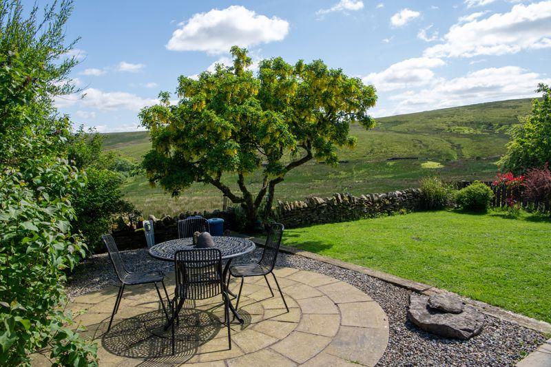 Patio area with...