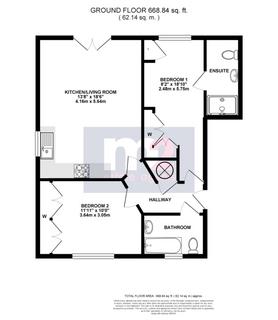 2 bedroom apartment for sale, Ground Floor Apartment , Newport NP19