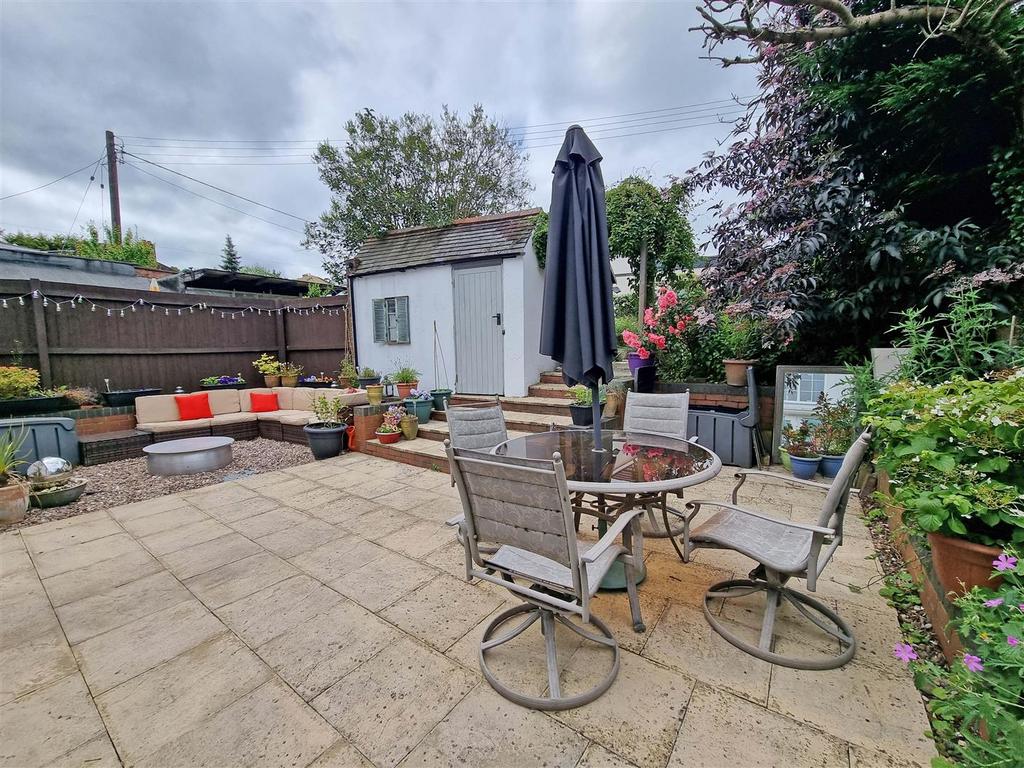 Private rear garden