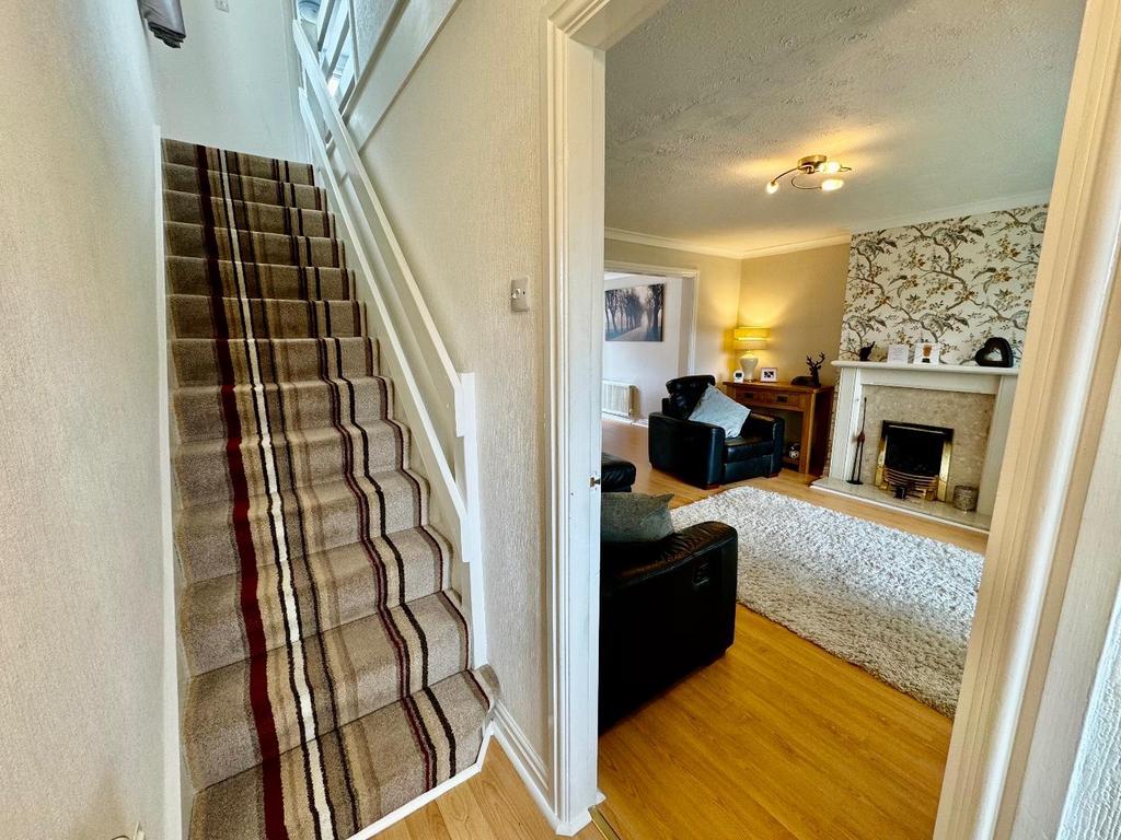 Stairs to first floor