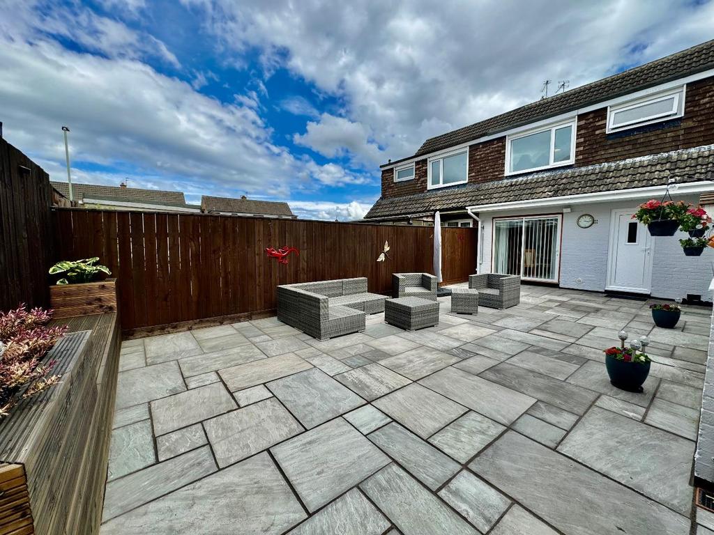 Rear garden