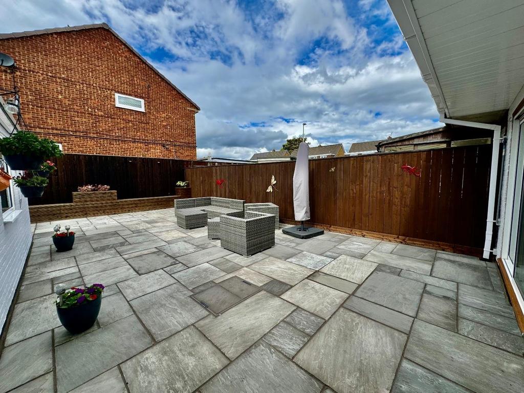 Rear garden