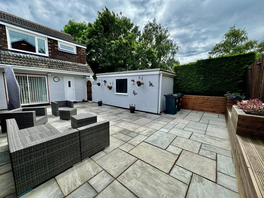 Rear garden