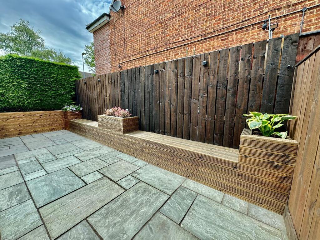 Rear garden