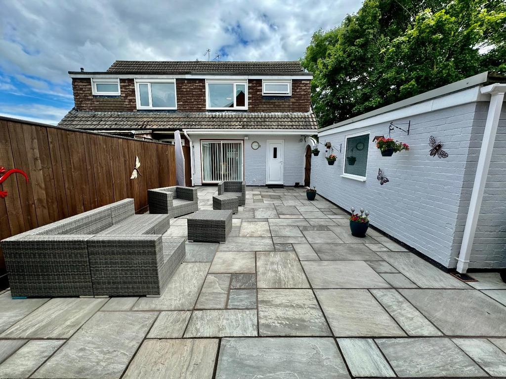 Rear garden