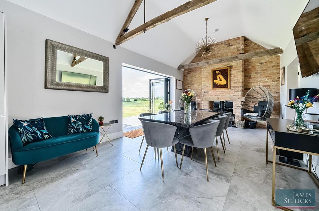 Open plan living kitchen