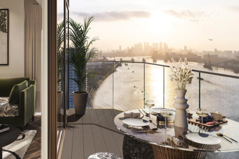 3 bedroom apartment for sale, Plot 5.3.301, Sailors Wharf at Royal Arsenal Riverside, Imperial Building SE18