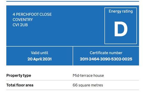 3 bedroom terraced house to rent, Perchfoot Close, Park Side CV1