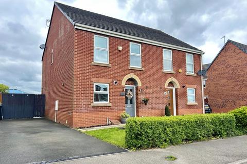 3 bedroom semi-detached house for sale, Cavell Drive, Bowburn, Durham, County Durham, DH6