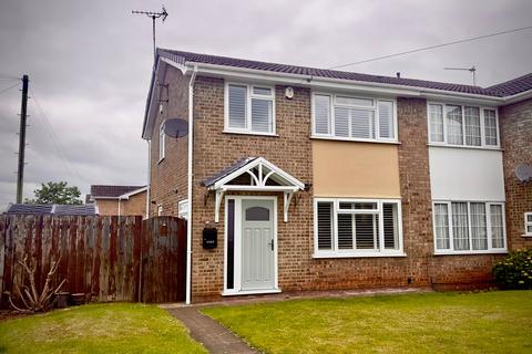 3 bedroom semi-detached house for sale, Priory Close, Thringstone, Coalville, LE67