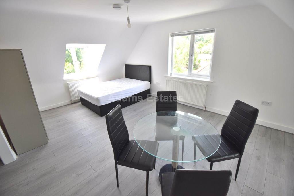 Open-plan living area