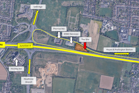 Land for sale, Land at Junction 4, M4, Shepiston Lane, Hayes, UB3 1LL