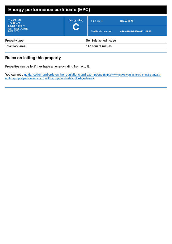 Energy Performance Certificate