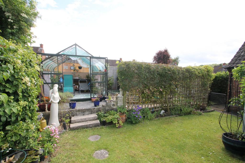 Greenhouse and garden