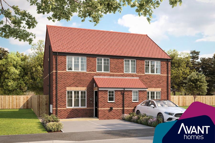 Plot 87 at Monkswood Monkswood... 3 bed terraced house for sale £244,000