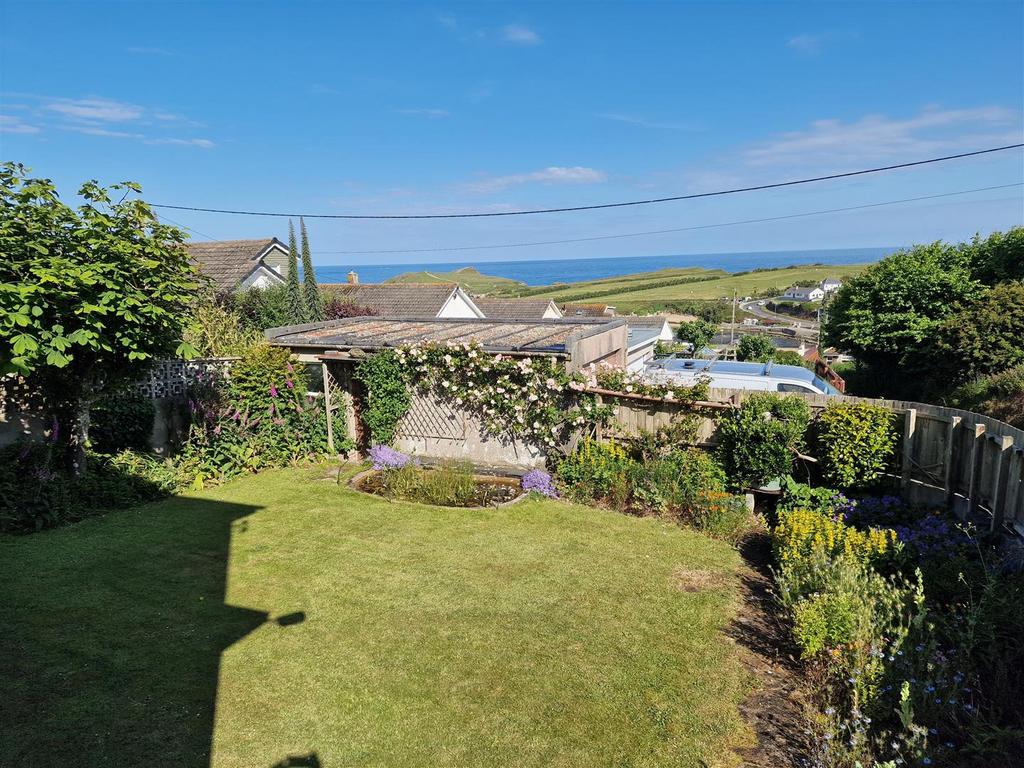 Rear Garden and Garage.