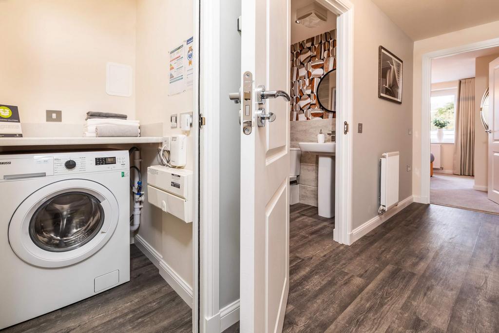 Forbes Apartment - Utility space