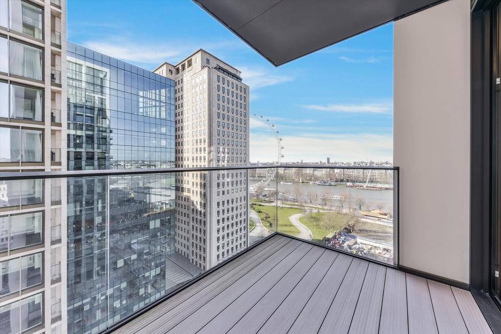 Balcony facing The T