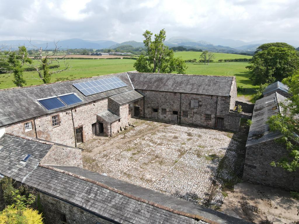 Aerial View of Courtyard