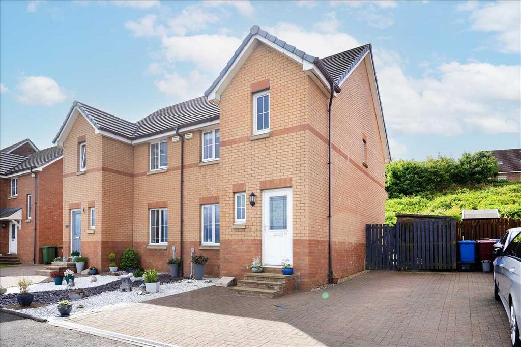 35 Canalside Drive, FK2 0FA 3 bed semidetached house for sale £219,000