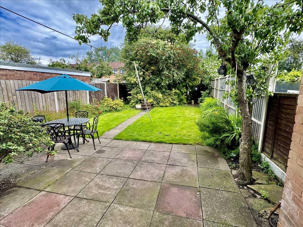 Rear garden
