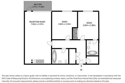 2 bedroom flat to rent, Truman way, Dartford DA1