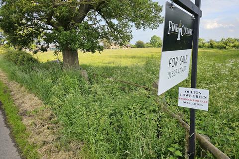 Land for sale, Hickhurst Lane Rushton, Tarporley, Cheshire CW6 9AY