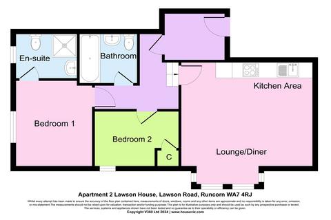 2 bedroom flat for sale, Lawson Road, Runcorn WA7