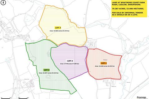 Land for sale, Whatmore, Nash, South Shropshire, SY8 3AY