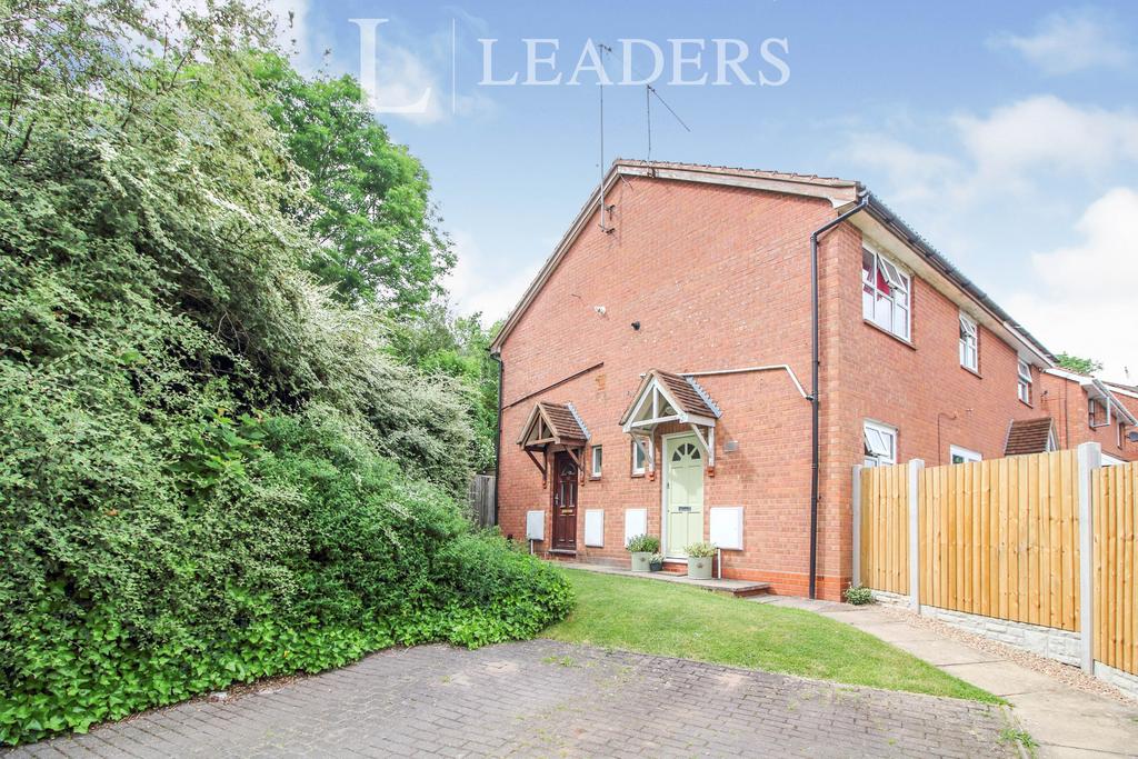 Tidbury Close, Walkwood, Redditch 1 bed end of terrace house to rent