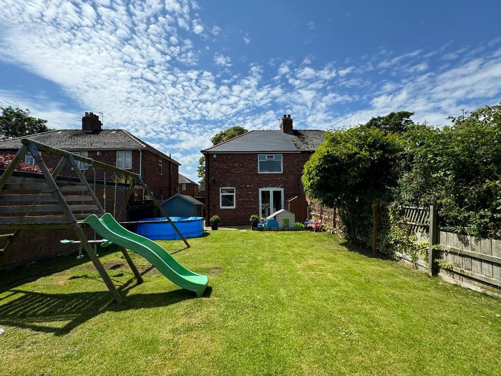 Rear garden