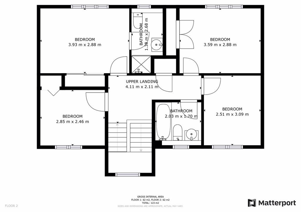 1st Floor Floorplan