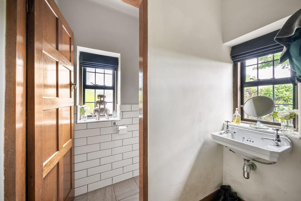 Cloakroom and WC